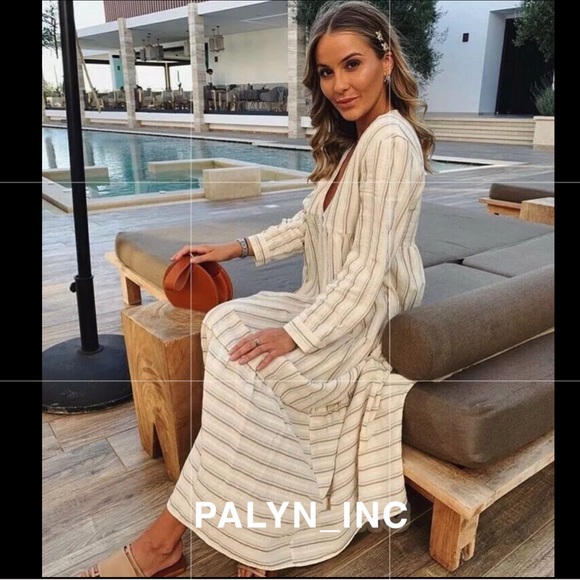 ❤️❤️ZARA STRIPED PRINT TUNIC DRESS ROOMY RUFFLE - Picture 2 of 8